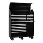 52-inch 13-Drawer Tool Storage Chest and Cabinet Combo in Black H52CH6TR7P Husky