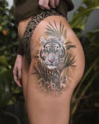 Explore creative & latest tiger tattoo ideas from tiger tattoo images gallery on tattoostime.com. White Tiger Hip Tattoo Best Tattoo Ideas For Men Women