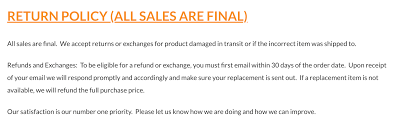 Check spelling or type a new query. How To Write A No Refund Policy For Your Business Samples Templates Payment Depot