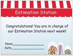 I Do It For The Kiddos Estimation Station Classroom Jobs Teaching Math First Grade Math