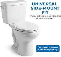 Qualihome Universal Toilet Tank Flush Lever, Chrome Finish Handle with Metal Nut, Fits Most Toilets (Side Mount)