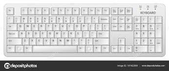 تنزيل لوحة مفاتيح متجهة للكمبيوتر الأبيض معرض الأشكال keyboard pc keyboard computer keyboard