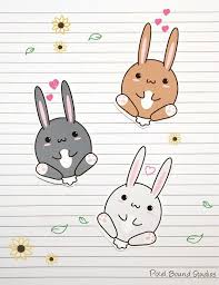 Chibi Bunny Stickers And Magnets Etsy Chibi Bunny Cute Kawaii Drawings Chibi