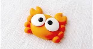 Tuto Realiser Un Crabe En Pate Polymere Par Ptitamande Figurines D Argile De Polymere Projets D Argile Fimo Kawaii