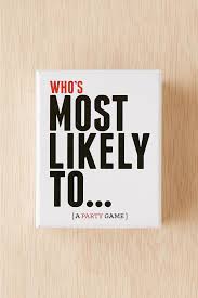 This questions game provides great fun, and most importantly, you will get to know your friends at some new level. A Party Card Game Who S Most Likely To Card Games Poker Kuumedispa Card Games Contemporary