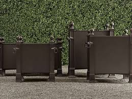 Versailles planter, french planters from l'orangerie of the palace of versailles, planter boxes, large outdoor planters, metal planters. Versailles Planters Weathered Bronze