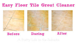 easy floor tile grout cleaner a