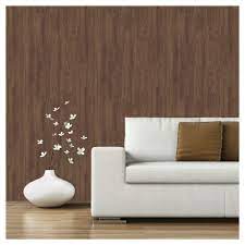 Devine Color Textured Driftwood Peel Stick Wallpaper Cocoa Wallpaper Textured Peel And Stick Wallpaper Wallpaper Accent Wall