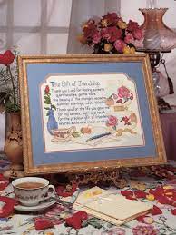 Find patterns for kids, adults, and home. Gift Of Friendship Cross Stitch Free Patterns