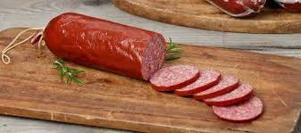 This 2 lb summer sausage is sure to please all at your next gathering. Beef Summer Sausage Smoked Sausages Wisconsin River Meats