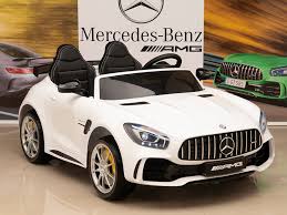 Big mercedes amg gt r 12v premium battery powered ride on car with remote & all wheel drive. 12v Mercedes Benz Amg Gtr Kids Ride On Car With Remote Control Red