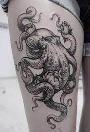 72 Best Octopus Tattoos And Drawings With Images Octopus Tattoo Design Octopus Tattoos For Men Neck Tattoo