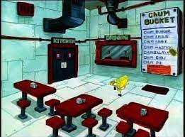 The chum bucket, the fictional restaurant run by plankton and karen in spongebob squarepants. Chum Bucket In 2021 Spongebob Chums Bucket