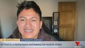 El fotógrafo guatemalteco Julio NYC fue destacado en reportaje de Telemundo