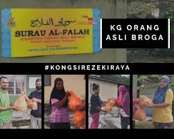 Orang asli sekat laluan masuk ke kampung mendapat pujian. Facebook
