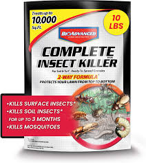 Mosquitoes, ants, fleas, ticks, european crane fly larvae, grubs, mole crickets and other listed insects. Amazon Com Bioadvanced 700288s Complete Insect Killer For Soil Turf Pest Control 10 Pounds Ready To Spread Granules 10 Lb Bayer Insect Killer Garden Outdoor