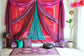 Go for elegantly printed gazebos or tents rather than rich palette of colors. Mughal Themed Bridal Shower Indian Bridal Shower Mughal Theme Decor