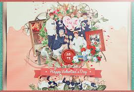 Valentine's day is coming up so give your crush dis and blow dem away by showing dem dae wae. Bts Happy Valentine S Day By Siguo On Deviantart