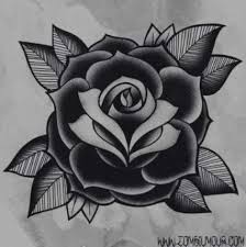 Black American Traditional Tattoo Trendy Tattoo Old School Rose Black American Traditional 54 Ideas American Black Ideas In 2020 Old School Rose Old School Tattoo American Traditional Rose