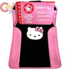 Hello Kitty Floor Mats Pink Hello Kitty Car Hello Kitty Girly Car Accessories