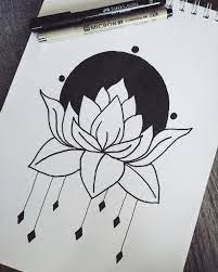 Sketch pen drawing art drawings sketches simple doodle drawings colorful drawings easy canvas art diy canvas watercolor pencil art selling art online tombow. Lotus Flower Drawing Pen Ink Art Ink Pen Art Art Drawings Sketches Simple Art Drawings Simple