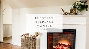 45.75'' h x 74.75'' w x 15.75'' d. Electric Fireplace Mantle Diy Youtube