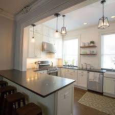 A Kitchen Peninsula Is A Great Addition To An Open Kitchen And Dining Combo Kitchen Dining Room Combo Kitchen Remodel Small Kitchen Layout