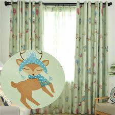 green window curtain panels