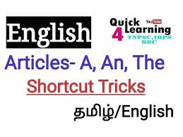 Articles English Grammar Shortcut Tricks In Tamil English Grammar Articles In Tamil Youtube Article Grammar English Grammar Grammar