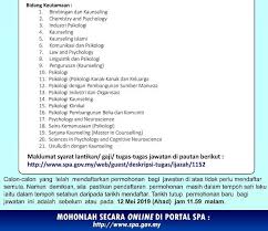 We did not find results for: Jawatan Kosong Pegawai Psikologi Jpa