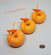 Le Noug Abricot Les Desserts De Jn Gateaux Et Desserts Desserts Fantaisie Desserts A L Assiette