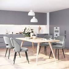 Lot De 2 Chaises De Salle A Manger En Velours Maison Cdiscount Cdiscountdeco Velours Chaise Chaise Salle A Manger Salle A Manger Scandinave Chaise Cuisine