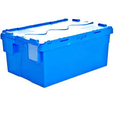 The lockable storage units have a hook inside that gives a tidy place to hang work clothes while providing a private compartment to store personal belongings. Buy 54lt Heavy Duty Attached Lid Plastic Storage Container