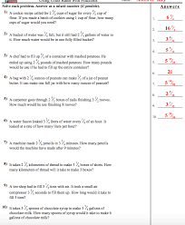 Unit Rates With Fractions Worksheet Answers Nms Self Paced Math 7th Grade Common Core Worksheet Unit Rate Worksheet Common Core Worksheets Fractions Worksheets