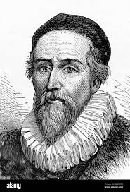 Engraving of John Hooper (c. 1495