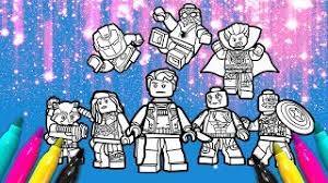 We've given them a number in the 900 number range to enable them to be added to the database. Lego Avengers Team Coloring Page Marvel Superheroes 2 Coloring Book Youtube