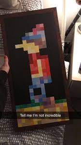 Crafting a painting in minecraft is pretty simple. My Friend Did A Sick Minecraft Painting Commissions Welcome By U Ziotn Painting Art The Incredibles