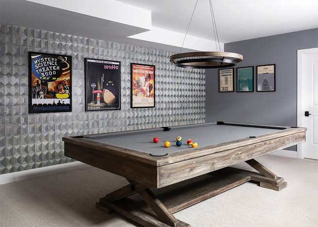How to Design a Billiards Hangout for the Whole Family | A. Houck Designs