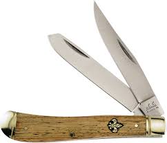 Just the thing for knife collectors everywhere. Fecs508zw Frost Cutlery E C Simmons Mini Trapper Pocket Knife Zebra Wood