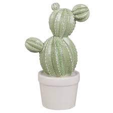 Statuette Cactus En Porcelaine H19 Maisons Du Monde Cactus Vintage Home Accessories Porcelain