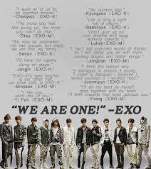 A mix of exo 7th anniversary goods and other exo merch from the sm &store: Exo Anniversary We R 1 3 Exo Songs Exo Promise Lyrics Exo