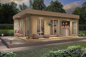 Allwood Bonaire 225 Sqf Resort Styled Cabin Kit Summer House Summer House Garden Garden Room
