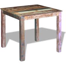 Be sure to consider the material of other outdoor furniture as well. Festnight Outdoor Dining Table Coffee Table Solid Reclaimed Wood 80x82x76 Cm Buy Online In Angola At Angola Desertcart Com Productid 67367037