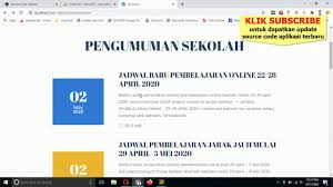 Check spelling or type a new query. Website Sekolah Berbasis Php Free Source Code Youtube