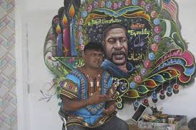Это убийство спровоцировало волну массовых протестов в. Pakistani Truck Artist Paints George Floyd Mural On His Home Arab News