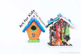 Download and print these house pictures for kids coloring pages for free. Art Projects For Kids Clay Houses Babble Dabble Do