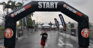 Spartan race is a series of obstacle races of varying distance and difficulty ranging from 3 miles to marathon distances. Ayub Joined The Children S Spartan Race 2018 Then He Had A Meltdown Ninja Housewife