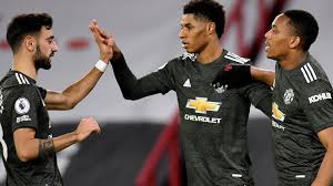 90' peter bankes awards freekick to sheffield. Sheffield United 2 3 Man Utd Marcus Rashford Scores Twice As Winning Away Run Continues Football News Sky Sports