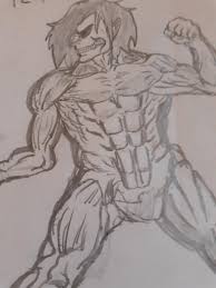 Eren understands reiners suffering more than anyone else. I Tried Drawing Eren Titan And I Dont Think It Went Well Open To Criticism Shingekinokyojin