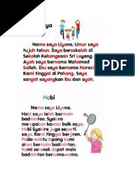 1) tuturan yang membentangkan bagaimana terjadinya suatu hal kisahan pendek (kurang dari 10.000 kata) yang memberikan kesan tunggal yang dominan dan memusatkan diri pada satu tokoh dalam satu situasi. Bahan Bacaan Tahun 2 Suku Kata Berwarna 2018